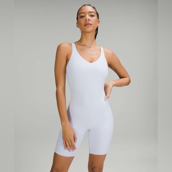Lululemon | Align Bodysuit 8” Blissful Blue Size 2 Brand New - Picture 1 of 10